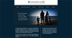 Desktop Screenshot of inmemoriam.com.mx